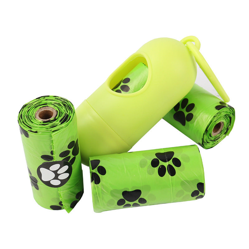 EcoPounce Biodegradable Poop Bags with Dispenser